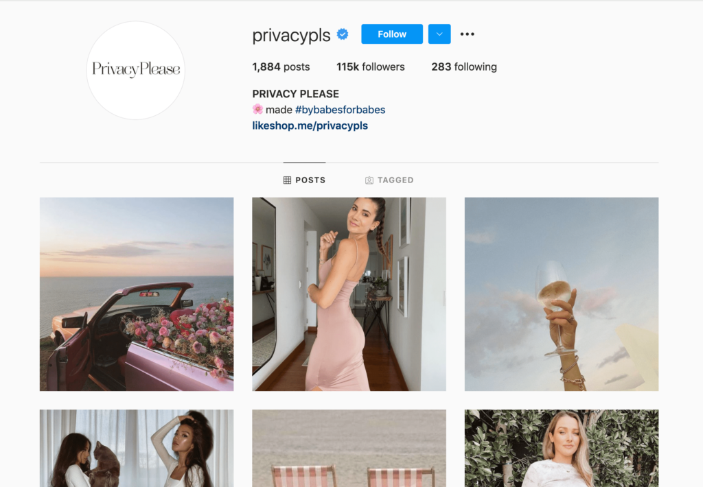 instagram brand privacypls
