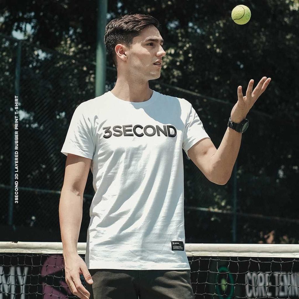 Brand baju pria lokal 3SECOND