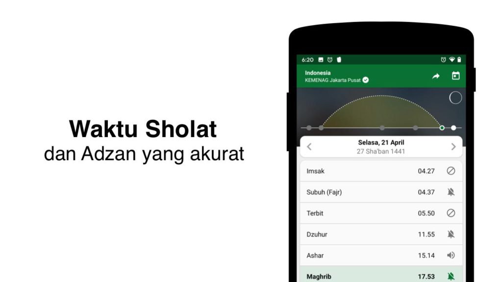 Muslim Pro Aplikasi Puasa Senin