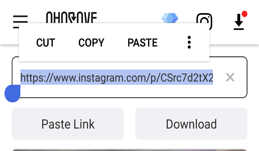 Download National Geographic from Instagram paste link download