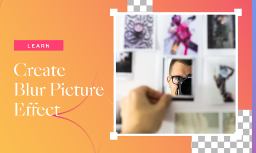 create blur picture effect