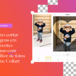 Como cortar imagens em diferentes formas com o editor de fotos online Collart cover