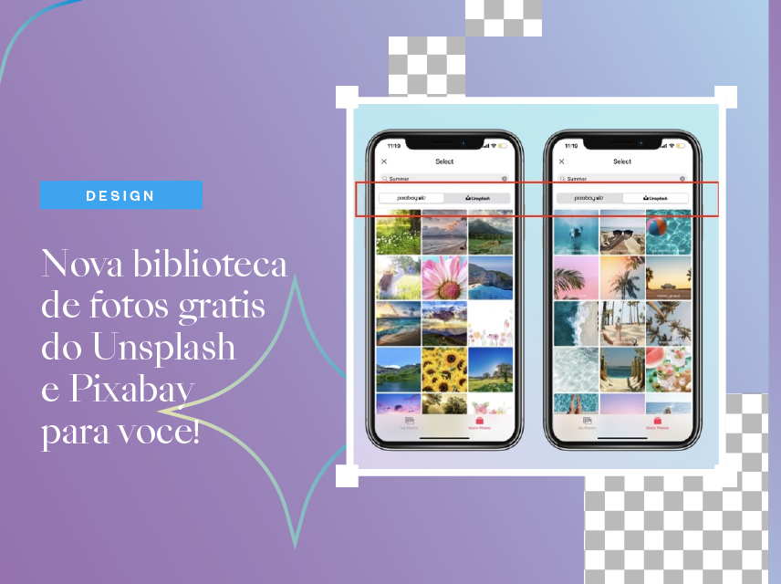 Nova biblioteca de fotos grátis do Unsplash e Pixabay para você cover