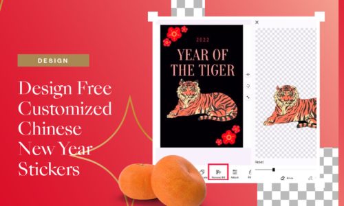 Design Free Customized Chinese New Year Stickers
