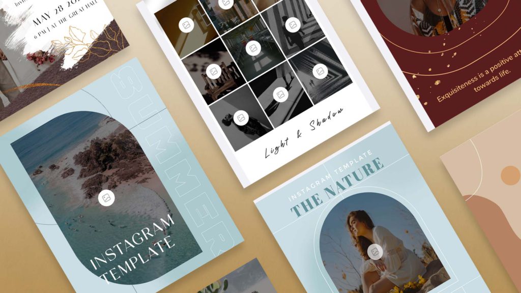 Easy to use free design templates collage maker photo editor iPhone app 3