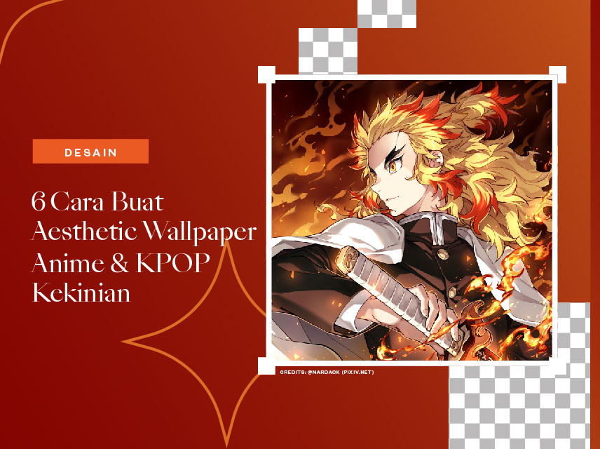 6 Cara Buat Aesthetic Wallpaper Anima Kpop Kekinian Collart Editor