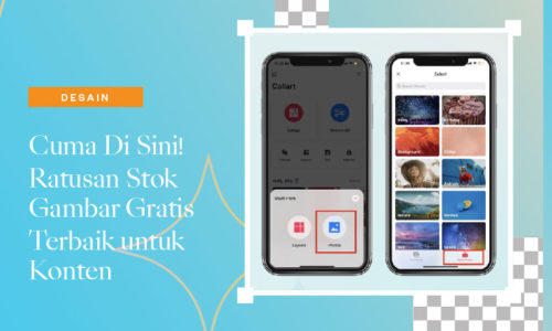 Cuma Disini ratusan stok gambar gratis terbaik untuk konten Collart Editor
