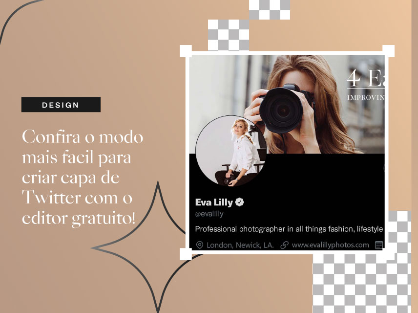 Confira o modo mais fácil para criar capa de Twitter com o editor gratuito!