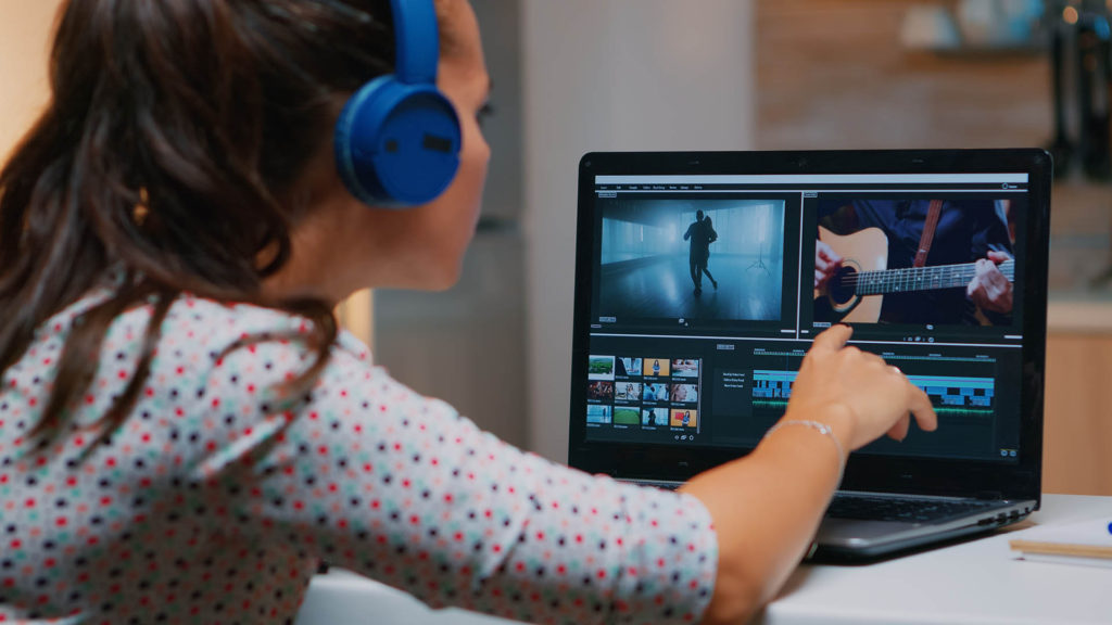 free YouTube video editor free transitions music library video editor 5